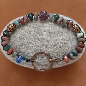 Renaissance Twilight Garden Gemstone Bracelet